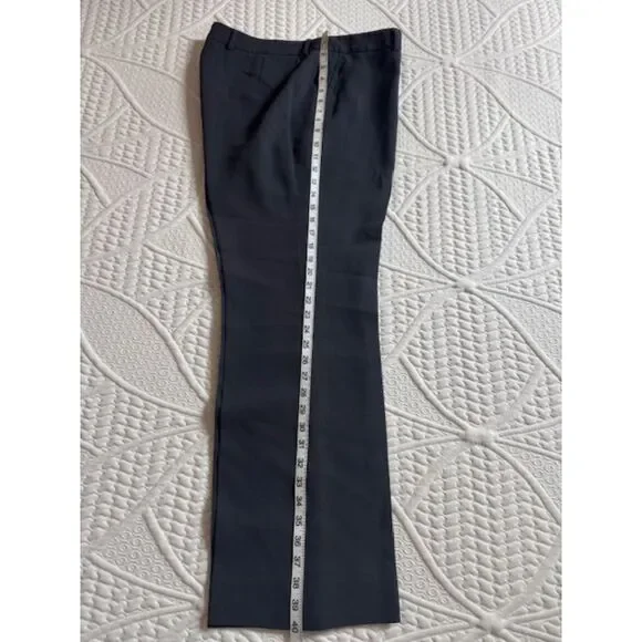 AKRIS Women's Wool Dress Pants, Charcoal. US14 - Picture 8 of 10